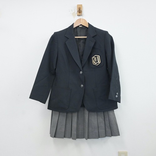  茨城県 牛久高等学校 女子制服 4点 sf017046
