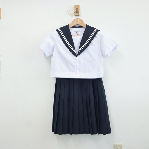  愛知県 八幡中学校 女子制服 2点 sf017085