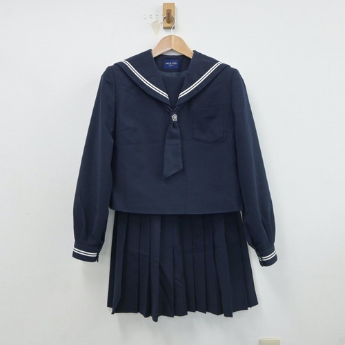  鳥取県 河北中学校 女子制服 3点 sf017577