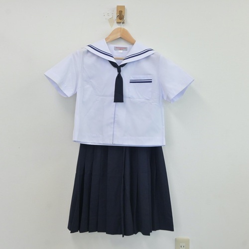  静岡県 掛川北中学校 女子制服 4点 sf017706