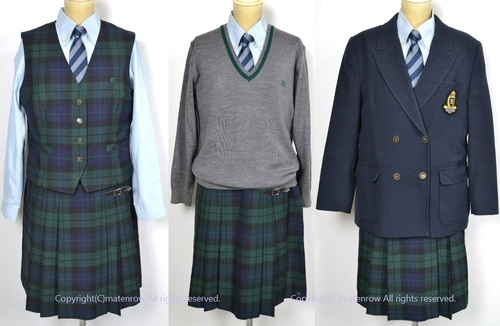  ●大size 静岡県 三島高等学校 ブレザー冬服 ネクタイ 飾りベルト