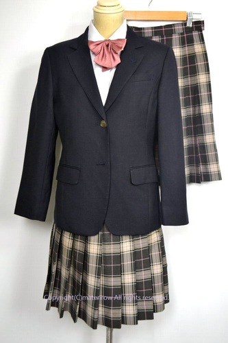  ●東京都 中野区立中野中学校 ブレザー冬服夏スカート