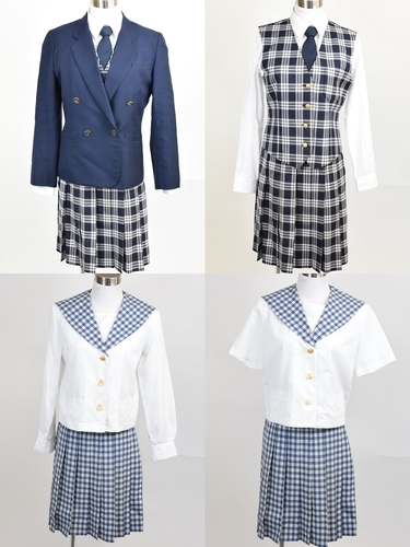 宮城県 聖和学園 女子高校生制服一式セット - コスプレ衣装