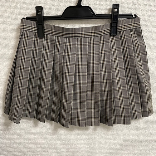 静岡県 小笠高校 制服 マイクロミニスカート W68 丈32 夏用