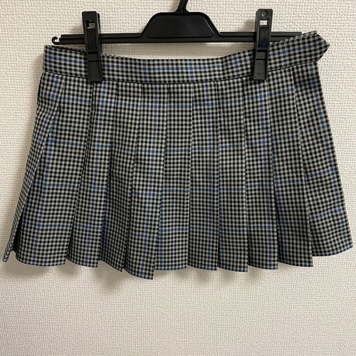 静岡県 焼津水産高校 制服 マイクロミニスカート W68 丈31 冬用