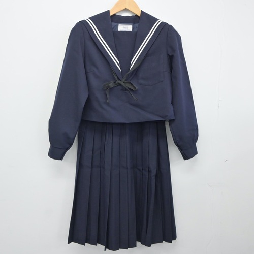  愛知県 天神中学校 女子制服 3点 sf025032