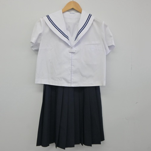  新潟県 柿崎中学校 女子制服 2点 sf025091