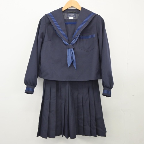  滋賀県 日吉中学校 女子制服 3点 sf025174