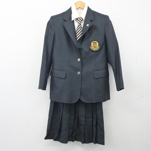  茨城県 つくば秀英高等学校 女子制服 5点 sf025427