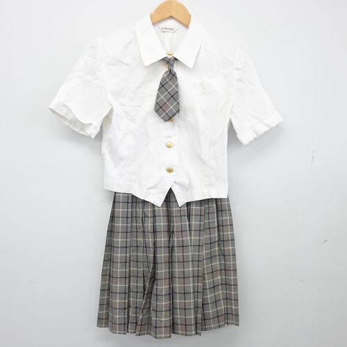  東京都 八王子高等学校 女子制服 3点 sf025576