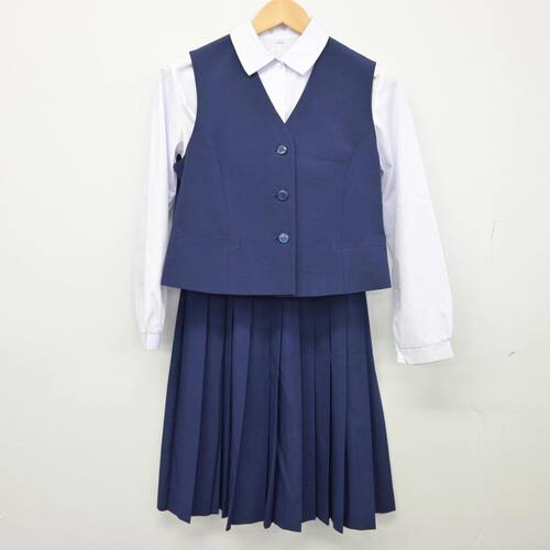  千葉県 八街南中学校 女子制服 3点 sf025919