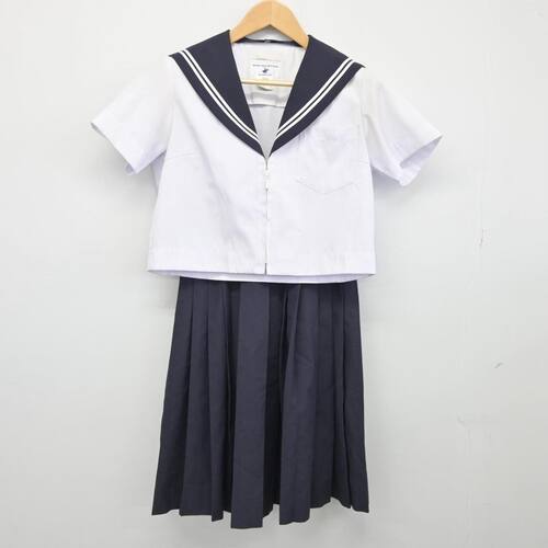  愛知県 甚目寺中学校 女子制服 2点 sf026401