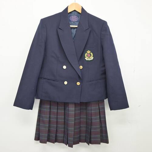  大阪府 松原高等学校 女子制服 2点 sf026424
