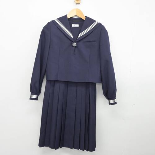  千葉県 堀江中学校 女子制服 2点 sf026606