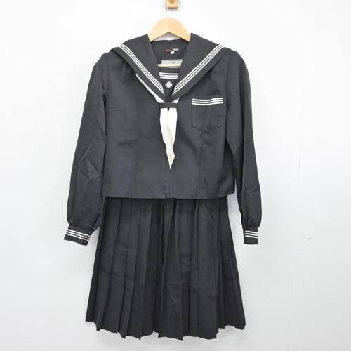  三重県 小俣中学校 女子制服 3点 sf026702