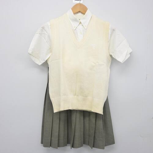  東京都 帝京高等学校/旧モデル 女子制服 3点 sf026779