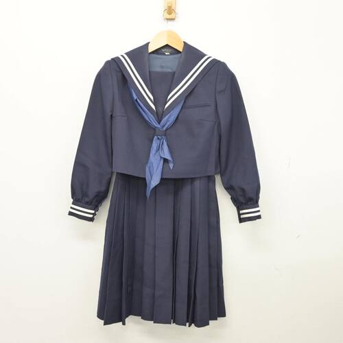  熊本県 人吉第二中学校 女子制服 3点 sf027024