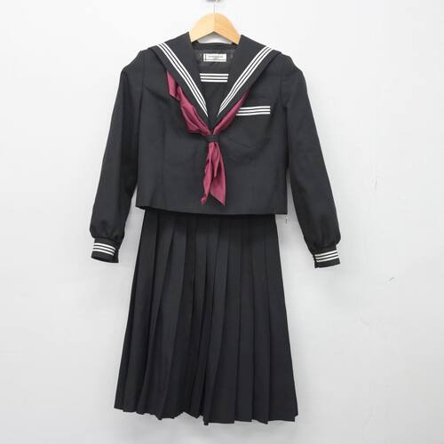  三重県 朝陽中学校 女子制服 3点 sf027047