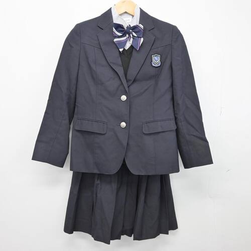  熊本県 清流高等学校 女子制服 5点 sf027091