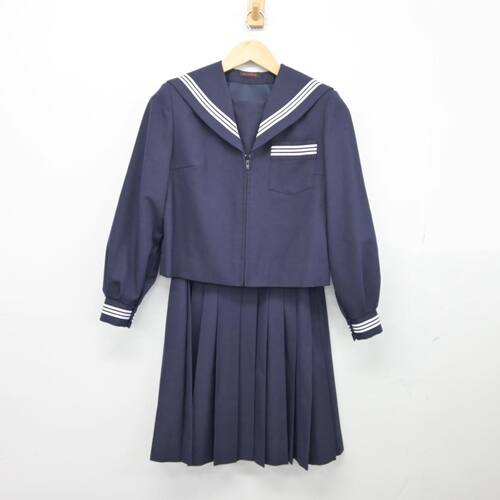  静岡県 田子浦中学校 女子制服 2点 sf027128