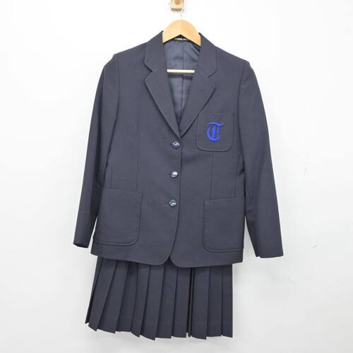  東京都 つくし野中学校 女子制服 2点 sf027326