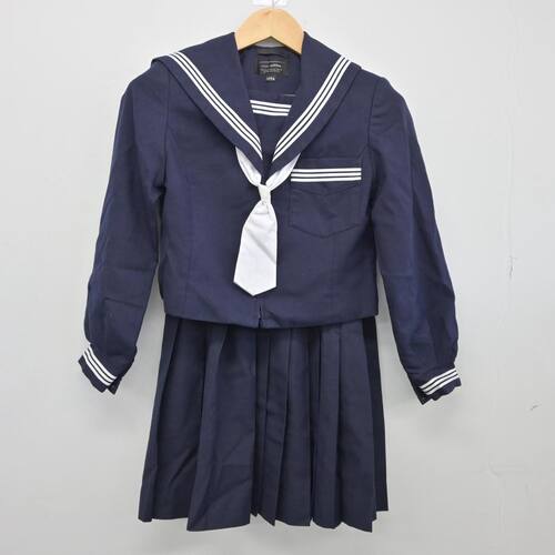  奈良県 三郷中学校 女子制服 3点 sf027368
