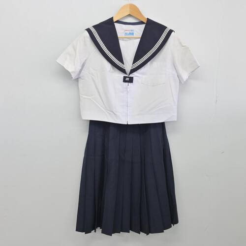  愛知県 丸の内中学校 女子制服 2点 sf027489