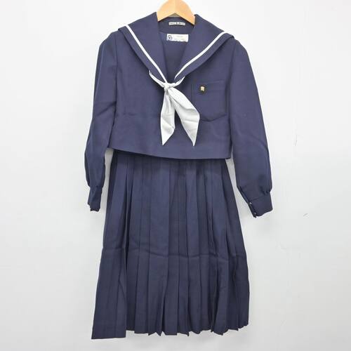  愛知県 大森中学校 女子制服 4点 sf027547