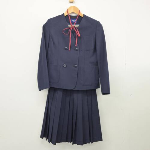  新潟県 東新潟中学校 女子制服 3点 sf027585