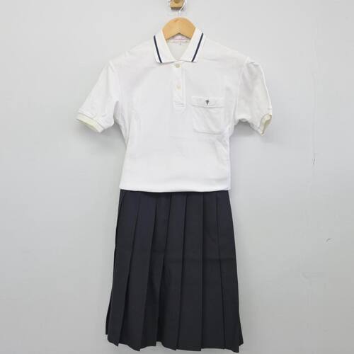 広島県 広島商業高等学校 女子制服 2点 sf027708