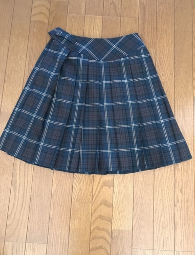 長野県 私立松商学園高校制服冬服スカート