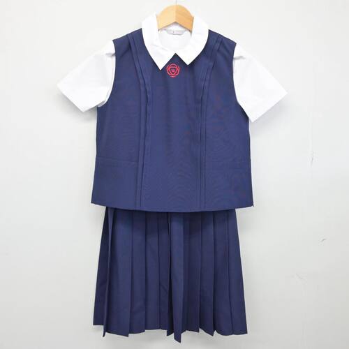  奈良県 育英西中学校 女子制服 4点 sf028553
