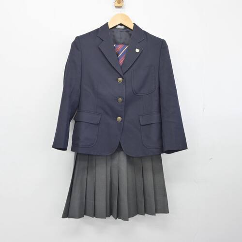  神奈川県 野川中学校 女子制服 4点 sf028859