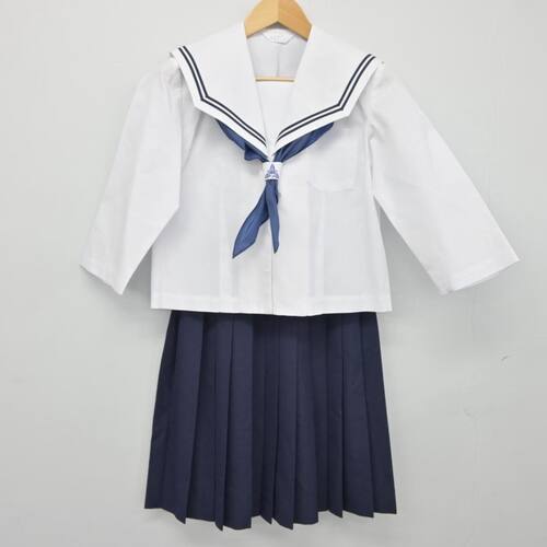  福島県 蓬莱中学校 女子制服 4点 sf029206