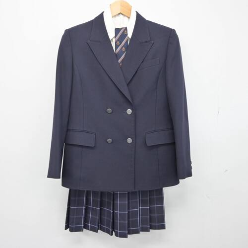  東京都 駒込高等学校 女子制服 4点 sf029649