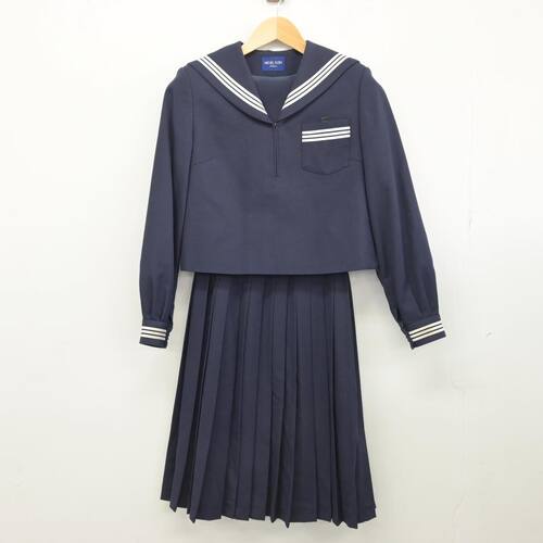  兵庫県 龍野東中学校 女子制服 2点 sf029768