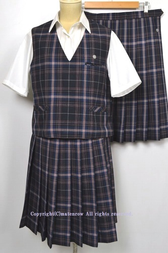  ●大size 170 w78 埼玉県 東松山市立北中学校 夏服 冬スカート