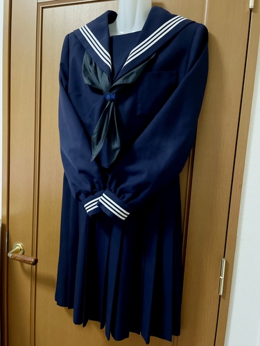 熊本県 熊本県 公立中学校・高校 制服 セーラー服セット
