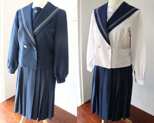 北海道 札幌市立西野中学校 女子制服 現行制服セット 160Aサイズ