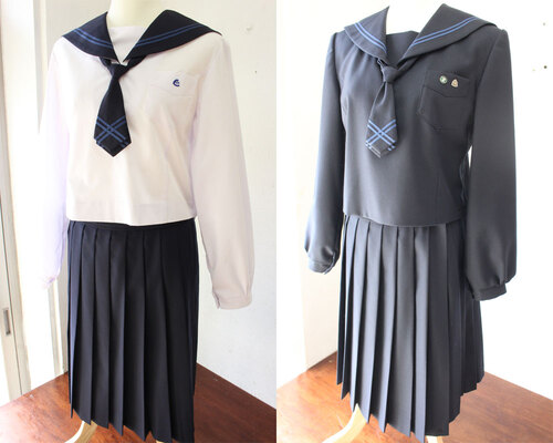 北海道 恵庭北高等学校 女子制服 現行制服セット セーラー服 165Aサイズ