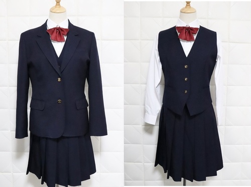 埼玉県 私立 浦和実業学園高校 女子 制服 冬服上下セット