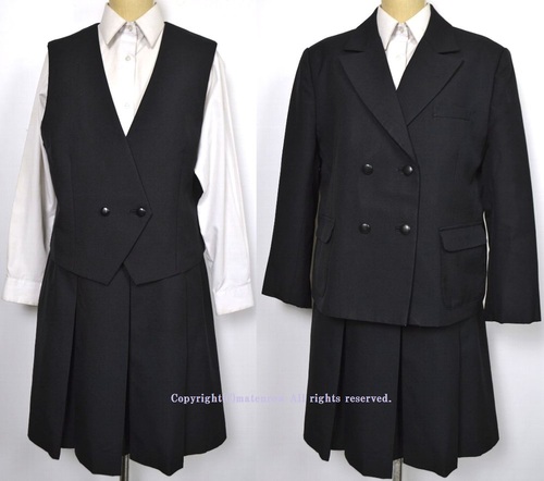 伊勢崎商業高校の夏服、冬服の制服上下セット