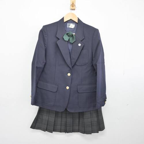 ▽神奈川県 横浜富士見丘学園中学高校 校章バッチ 女子制服卒業生の