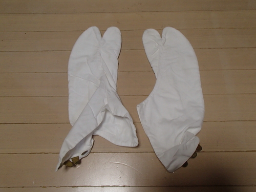 長野県 弓道部　女子 選手　足袋