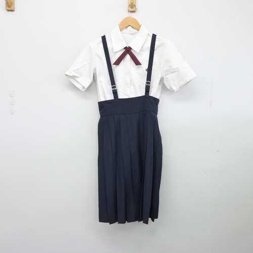 安い販売熊本県 熊本商業高校 女子制服 2点 sf001524 学生服