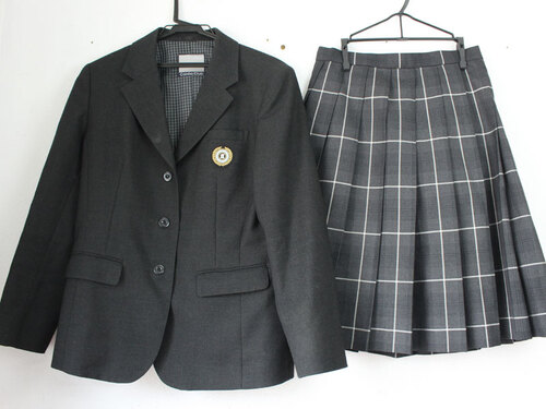 北海道 厚別高等学校 女子制服 ブレザー スカート Lサイズ