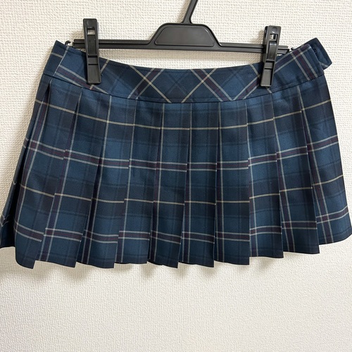 大阪府 枚方なぎさ高校 制服 マイクロミニスカート W76 丈32 冬用 大きいサイズ