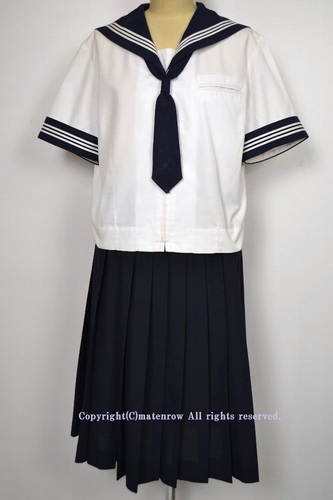 ☆千葉県 暁星国際流山小学校 [現行制服 サイズ150A] 夏服冬服セーラー服 - コスプレ衣装