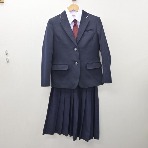 福岡県 内浜中学校 女子制服 4点 sf035132