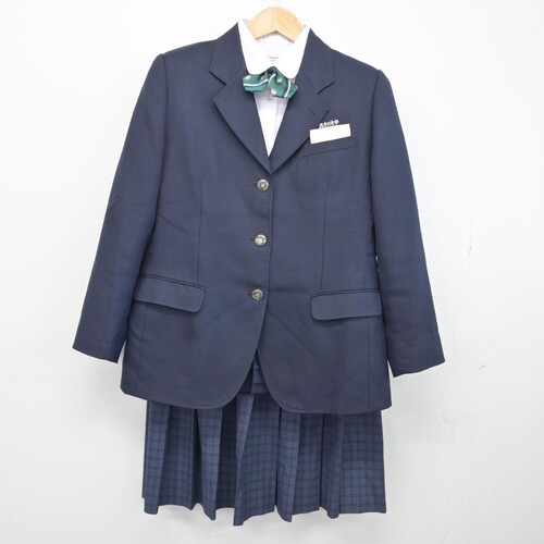  宮崎県 志和池中学校 女子制服 4点 sf036016